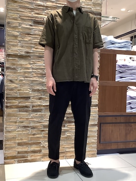 BRICK HOUSE by Tokyo Shirts 岡山イオンモール店さん(メンズ・170cm)の夏コーディネート