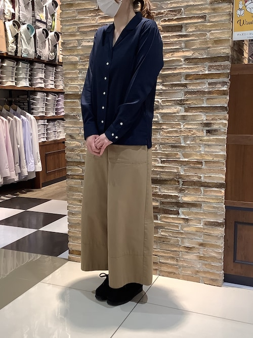 セール】形態安定ノーアイロン オープンカラー 長袖ビジネス