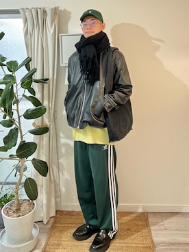 「CAMPER（カンペール）のアイテム」を使った、kimamaniさん（メンズ・175cm）の冬コーディネート