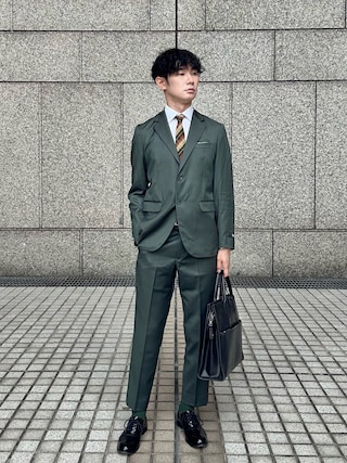 メゾンスペシャル セットアップ　グリーン スーツ 1695546281_320.jpg