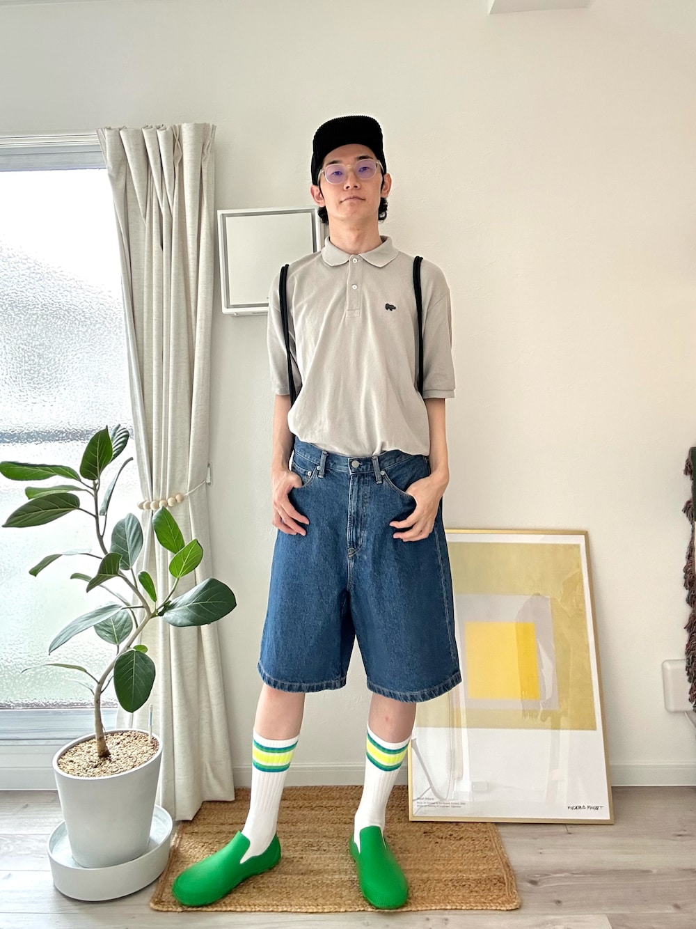 HOMME PLISSE ISSEY MIYAKEのキャップを使った人気ファッション