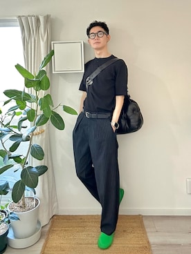 「アイテム（シューズ）」を使った、kimamaniさん（骨格ナチュラル・メンズ・175cm）の夏コーディネート