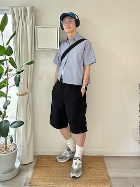 「アイテム（PC・スマホグッズ/家電）」を使った、kimamaniさん（メンズ・175cm）の秋コーディネート