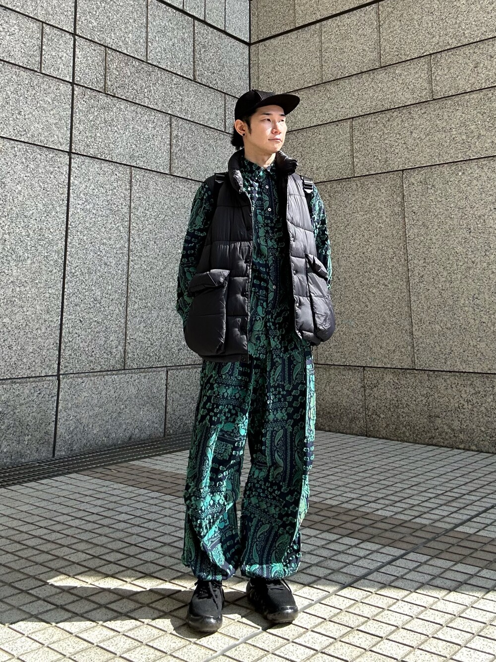kimamani｜HOMME PLISSE ISSEY MIYAKEのキャップを使った 