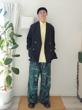 「CAMPER（カンペール）のアイテム」を使った、kimamaniさん（メンズ・175cm）の春コーディネート