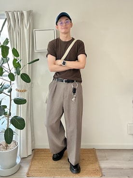「アイテム（キーケース/キーアクセサリー）」を使った、kimamaniさん（メンズ・175cm）の秋コーディネート