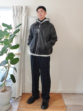 「CAMPER（カンペール）のアイテム」を使った、kimamaniさん（メンズ・175cm）の冬コーディネート