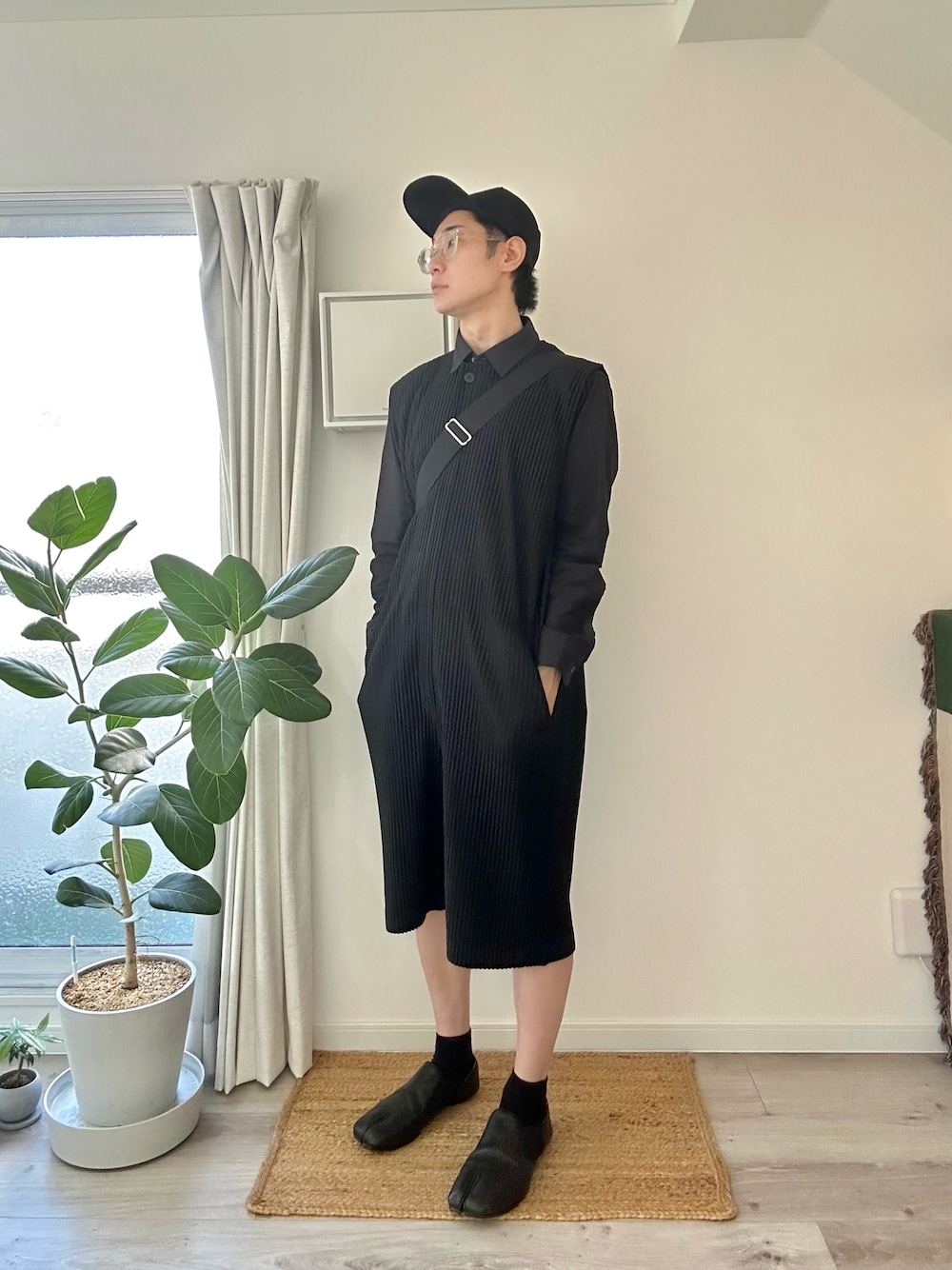 HOMME PLISSE オールインワンつなぎ　オムプリッセ イッセイミヤケ HOMME PLISSE ISSEY MIYAKE オムプリッセ イッセイミヤケ 24SS