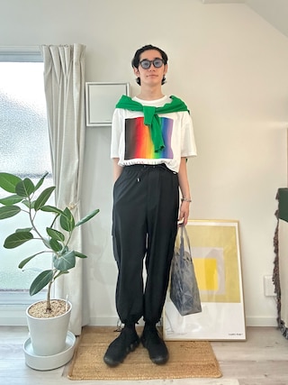 Tシャツ・カットソー MAISON KITSUNE (53826) メゾンキツネ MAISON KITSUNE 25SS FOX HEAD PATCH REGULAR TEE