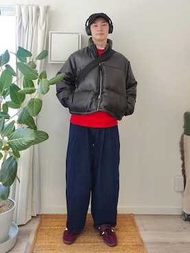 「BEAMS（ビームス）のアイテム」を使った、kimamaniさん（メンズ・175cm）の冬コーディネート