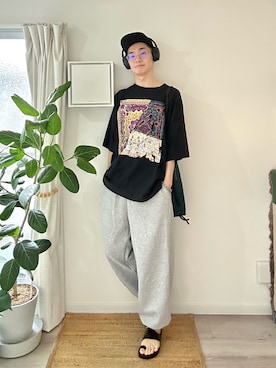 「アイテム（PC・スマホグッズ/家電）」を使った、kimamaniさん（メンズ・175cm）の夏コーディネート