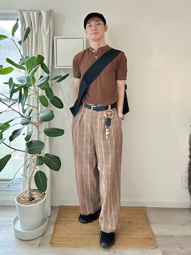 「アイテム（キーケース/キーアクセサリー）」を使った、kimamaniさん（メンズ・175cm）の秋コーディネート