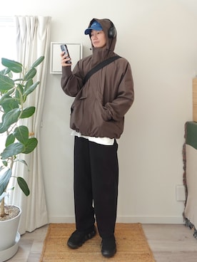 「grounds（グラウンズ）のアイテム」を使った、kimamaniさん（メンズ・175cm）の春コーディネート