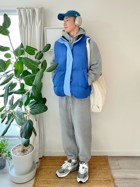 「アイテム（PC・スマホグッズ/家電）」を使った、kimamaniさん（メンズ・175cm）の冬コーディネート