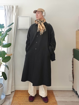 ユニセックスアイテム》SUPER170Sウールプライムオーバーステンカラー