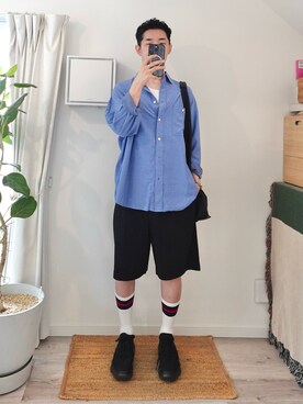 「HOMME PLISSE ISSEY MIYAKE（オムプリッセイッセイミヤケ）のアイテム」を使った、kimamaniさん（メンズ・175cm）の秋コーディネート