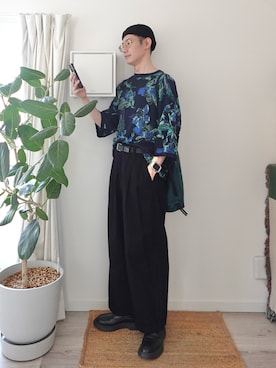 「CAMPER（カンペール）のアイテム」を使った、kimamaniさん（メンズ・175cm）の春コーディネート