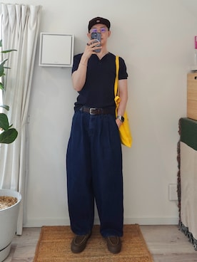 「AVIREX（アヴィレックス）のアイテム」を使った、kimamaniさん（メンズ・175cm）の夏コーディネート