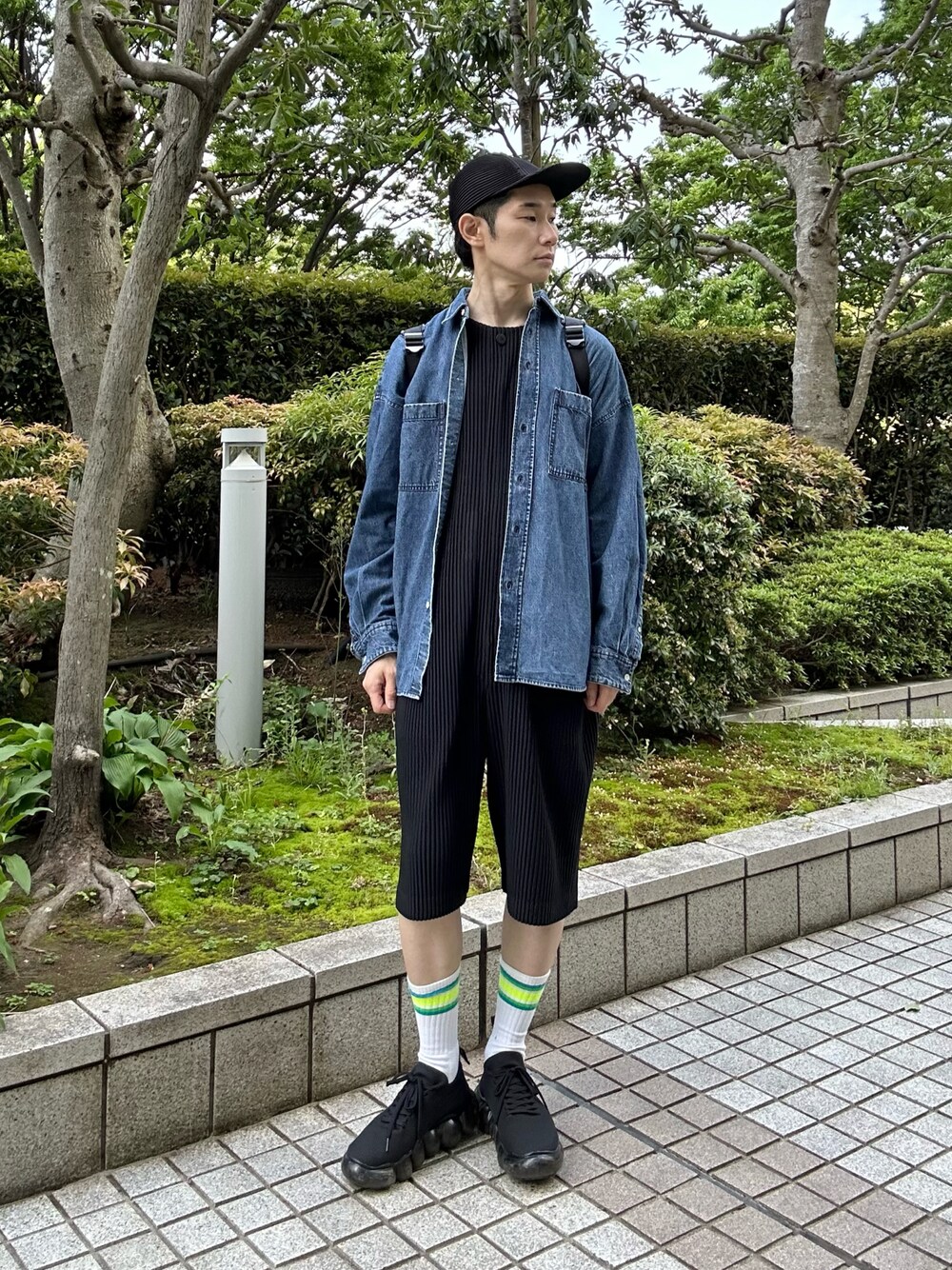 オムプリッセイッセイミヤケ キャップ プリーツキャップ 帽子 HOMME PLISSE ISSEY MIYAKE オム プリッセ イッセイミヤケ 24SS