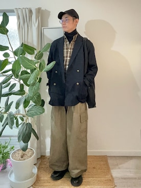 kimamaniさん（骨格ストレート・メンズ・175cm）の冬コーディネート