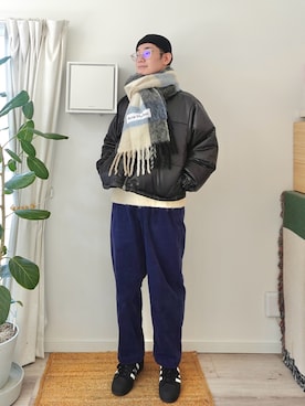「BEAMS（ビームス）のアイテム」を使った、kimamaniさん（メンズ・175cm）の冬コーディネート
