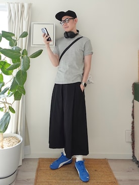「GAP（ギャップ）のアイテム」を使った、kimamaniさん（メンズ・175cm）の春コーディネート