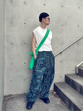 「grounds（グラウンズ）のアイテム（スニーカー）」を使った、kimamaniさん（メンズ・175cm）の秋コーディネート