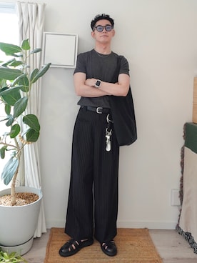 「COS（コス）のアイテム」を使った、kimamaniさん（メンズ・175cm）の夏コーディネート