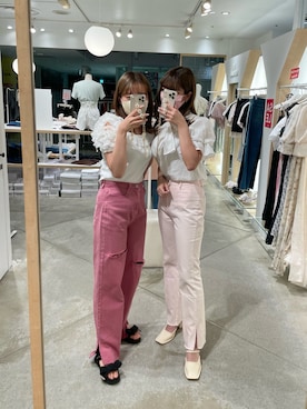 れいなさん（レディース・160cm）の夏コーディネート