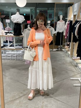 れいなさん（レディース・160cm）の春コーディネート