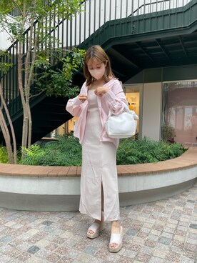 れいなさん（レディース・160cm）の夏コーディネート