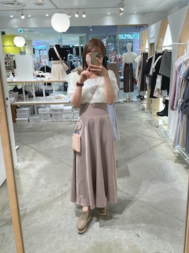 れいなさん（レディース・160cm）の春コーディネート