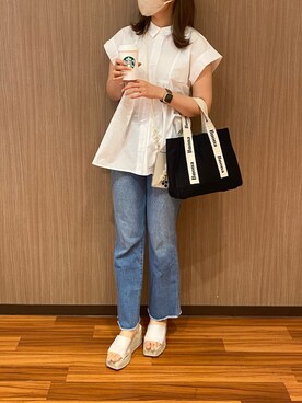 れいなさん（レディース・160cm）の夏コーディネート