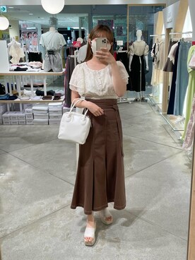 れいなさん（レディース・160cm）の夏コーディネート