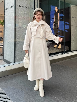 ワンアフターアナザーナイスクラップ✴︎マルチロングコート✴︎新品 one after another NICE CLAUP/【one after another】【低身長