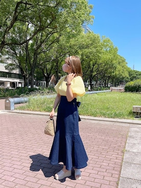 れいなさん（レディース・160cm）の春コーディネート