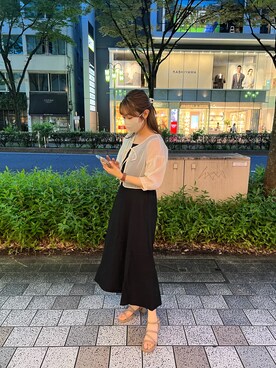 れいなさん(レディース・160cm)の夏コーディネート