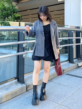 いけだまいかさん（レディース・153cm）の秋コーディネート