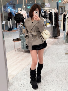 まいかさん(レディース・153cm)の秋コーディネート
