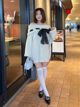 いけだまいかさん（レディース・153cm）の冬コーディネート