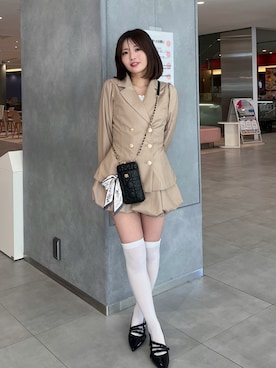 いけだまいかさん（レディース・153cm）の冬コーディネート