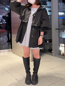 まいかさん（レディース・153cm）の冬コーディネート