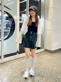 とにかく可愛い✨夏のミニスカートシンプルお出かけ女子会コーデ♥️ いろいろミニスカート #夏のミニスカートコーデ #いろんな美脚