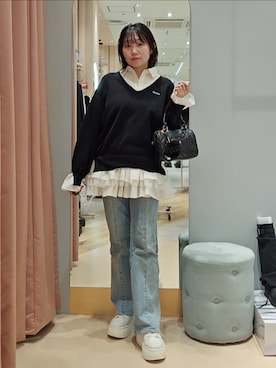 ayano.さん(レディース・156cm)の冬コーディネート