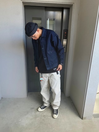 カーハート　シングルニー　ストライプパンツ 1633099967.jpg