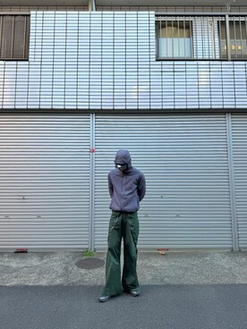 「POST ARCHIVE FACTION（ポストアーカイブファンクション）のアイテム」を使った、たくみさん（メンズ・180cm）の春コーディネート