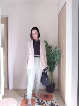 「N.（N. Natural Beauty Basic）（エヌエヌナチュラルビューティーベーシック）のアイテム（ジャケット/アウター）」を使った、❁❁𝕒.𝕤❁❁さん（レディース・160cm）の春コーディネート