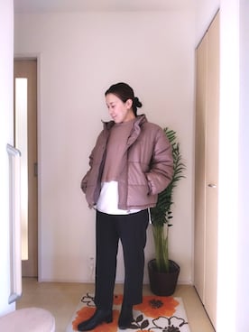 「Java（ジャバ）のアイテム」を使った、❁❁𝕒.𝕤❁❁さん（レディース・160cm）の冬コーディネート