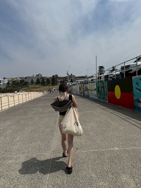 「水着コーデ」｜はちこさん（レディース・157cm）の秋コーディネート