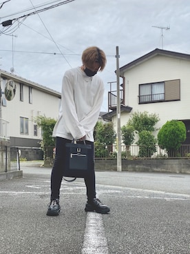 「C17（シーセブンティーン）のアイテム」を使った、kさん（メンズ・170cm）の秋コーディネート